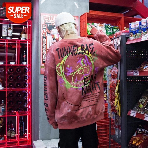 street hip-hop letter printed sweatshirt high oversize tie-dye pullover sweater men #jv7z, Black
street hip-hop letter printed sweatshirt high oversize tie-dye pullover sweater men #jv7z, Black
