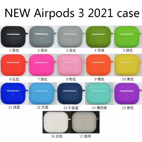 for new airpods 3 2021 silicone case soft ultra thin protector airpod cover earphone cases anti-drop earpods clothing with hook retail packa
for new airpods 3 2021 silicone case soft ultra thin protector airpod cover earphone cases anti-drop earpods clothing with hook retail packa