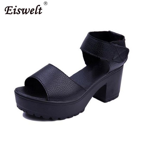 women summer shoes fashion casual solid spring ladies sandals high-heeled waterproof platform female, Black
women summer shoes fashion casual solid spring ladies sandals high-heeled waterproof platform female, Black