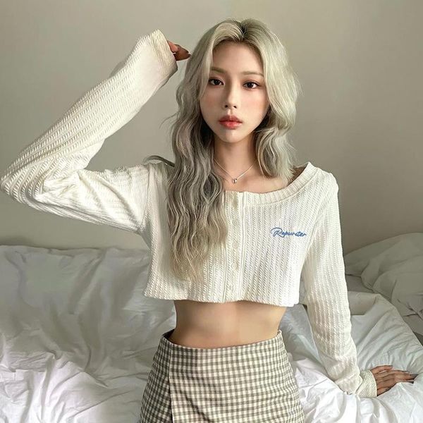women's jackets sweet style crop white cardigan korean fashion button-up women autumn short coat letter pirnt girl's long sleeve, Black;brown
women's jackets sweet style crop white cardigan korean fashion button-up women autumn short coat letter pirnt girl's long sleeve, Black;brown