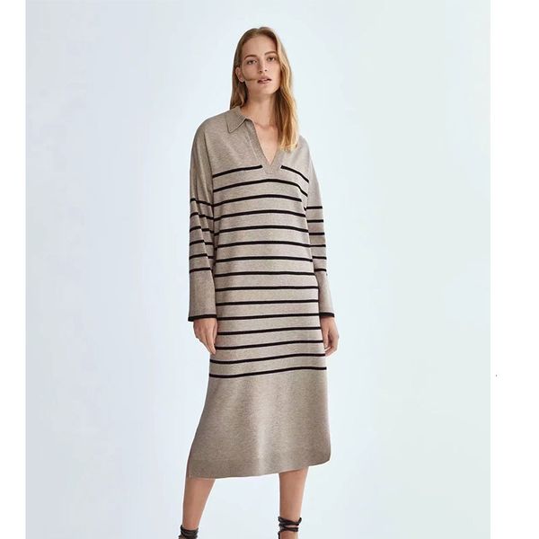casual dresses striped female dress, fashionable, loose, knitted, lapel, long sleeve, ysdj, Black;gray
casual dresses striped female dress, fashionable, loose, knitted, lapel, long sleeve, ysdj, Black;gray