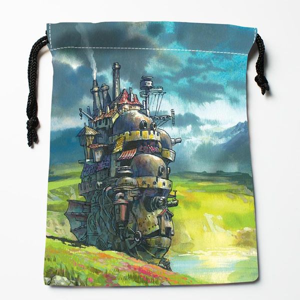 storage bags howls moving castle art drawstring wedding party christmas gift pouches packing 18x22cm satin fabric bag 0519
storage bags howls moving castle art drawstring wedding party christmas gift pouches packing 18x22cm satin fabric bag 0519