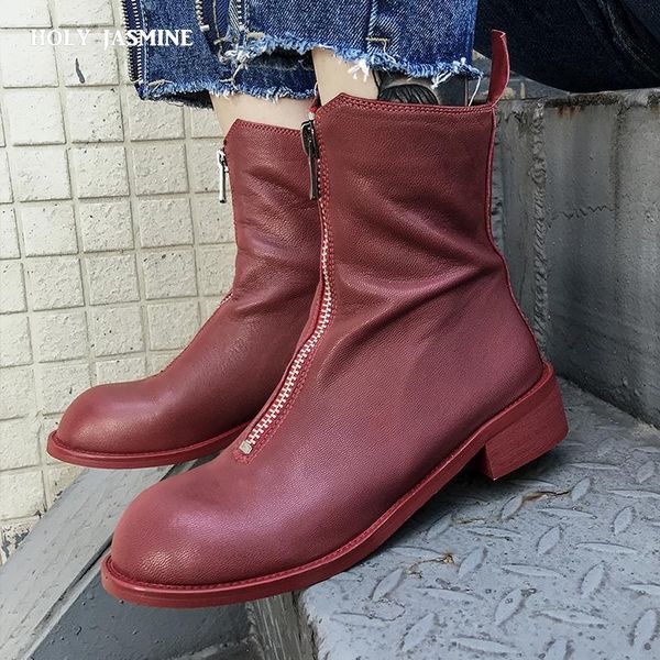 boots 2021 ins women ankle bootssolid color sheepskin super soft booties 22-25 cm length wild shoes woman increased western, Black 
boots 2021 ins women ankle bootssolid color sheepskin super soft booties 22-25 cm length wild shoes woman increased western, Black