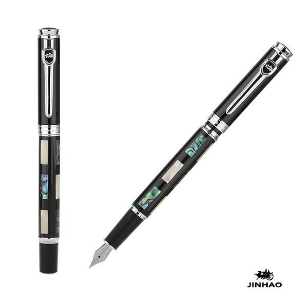 ballpoint pens luxury jinhao metal+shell carving silver clip fountain & roller black ink for office business pen, Blue;orange
ballpoint pens luxury jinhao metal+shell carving silver clip fountain & roller black ink for office business pen, Blue;orange