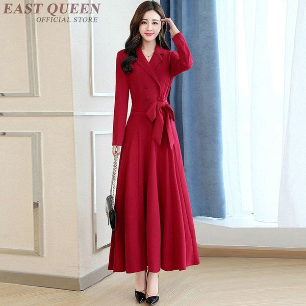 casual dresses women dress autumn 2021 spring solid color long sleeve maxi female double breasted belt for dd2229, Black;gray
casual dresses women dress autumn 2021 spring solid color long sleeve maxi female double breasted belt for dd2229, Black;gray