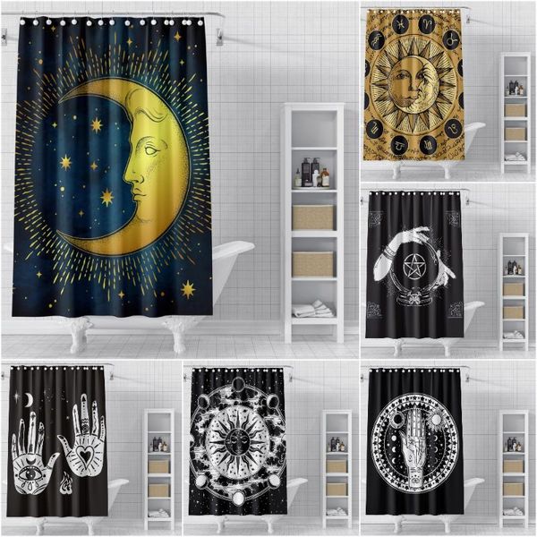 shower curtains style bathroom curtain divination hand waterproof constellation for hooks
shower curtains style bathroom curtain divination hand waterproof constellation for hooks