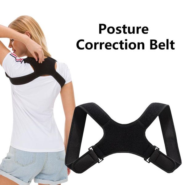 shoulder posture correction band adjustable back clavicle spine corrector brace lumbar protection prevent stra support, Black;blue
shoulder posture correction band adjustable back clavicle spine corrector brace lumbar protection prevent stra support, Black;blue