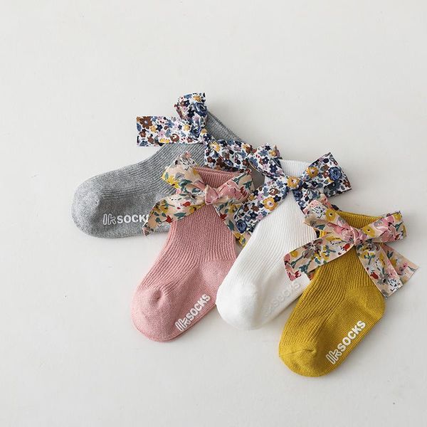 socks cute baby girl spring autumn floral bow soft cotton born non-slip floor for toddler kids 0-3year, Pink;yellow
socks cute baby girl spring autumn floral bow soft cotton born non-slip floor for toddler kids 0-3year, Pink;yellow