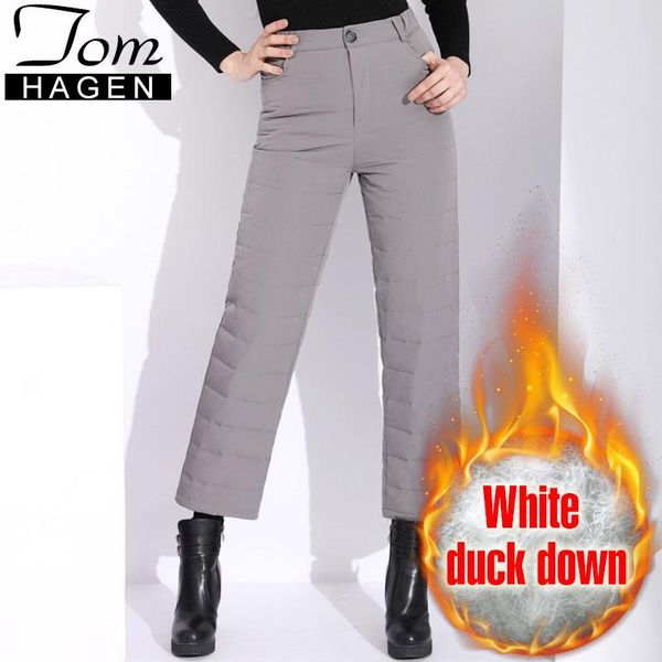 women's pants & capris winter thick warm women duck down trousers with high waist elastic wide leg casual loose solid, Black;white
women's pants & capris winter thick warm women duck down trousers with high waist elastic wide leg casual loose solid, Black;white