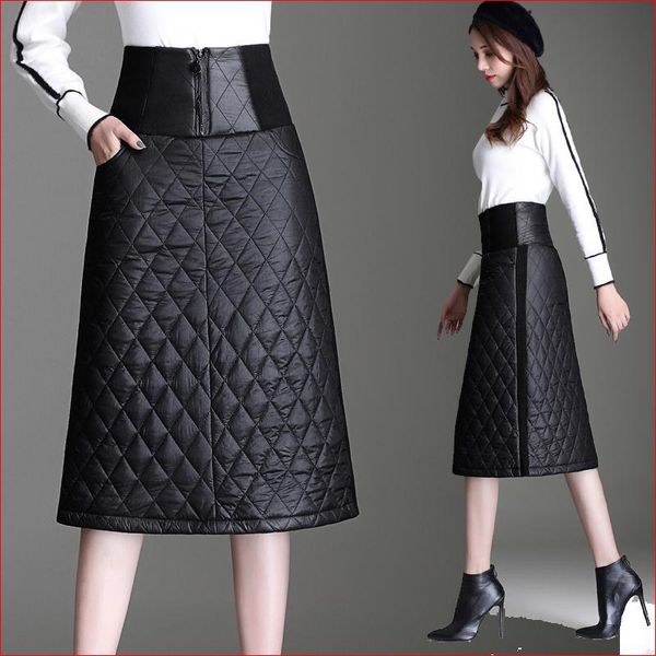 skirts women 2021 autumn winter plaid high waist a-line female down cotton knee-length office ladies slim j04, Black
skirts women 2021 autumn winter plaid high waist a-line female down cotton knee-length office ladies slim j04, Black