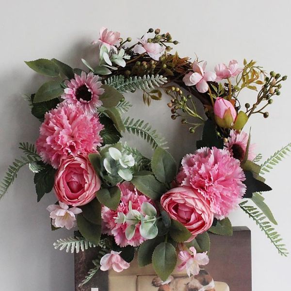 decorative flowers & wreaths forest system wreath door decoration holiday window simulation peony wedding hanging
decorative flowers & wreaths forest system wreath door decoration holiday window simulation peony wedding hanging
