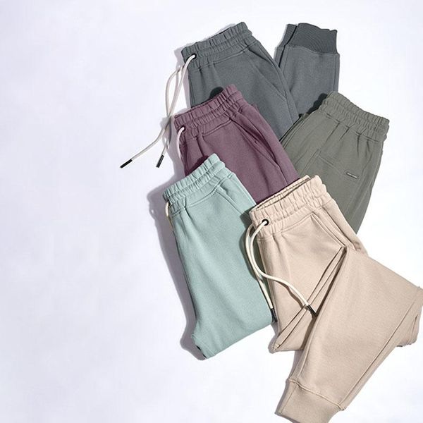 men's pants solid color casual joggers men brand sweatpants fashion multicolor 360g cotton male four seasons drawstring trousers, Black
men's pants solid color casual joggers men brand sweatpants fashion multicolor 360g cotton male four seasons drawstring trousers, Black