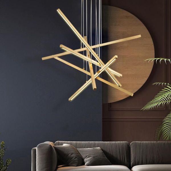 chandeliers led chandelier,nordic modern minimalist,living room lamp,creative light art personality restaurant gold strip,indoor lighting
chandeliers led chandelier,nordic modern minimalist,living room lamp,creative light art personality restaurant gold strip,indoor lighting