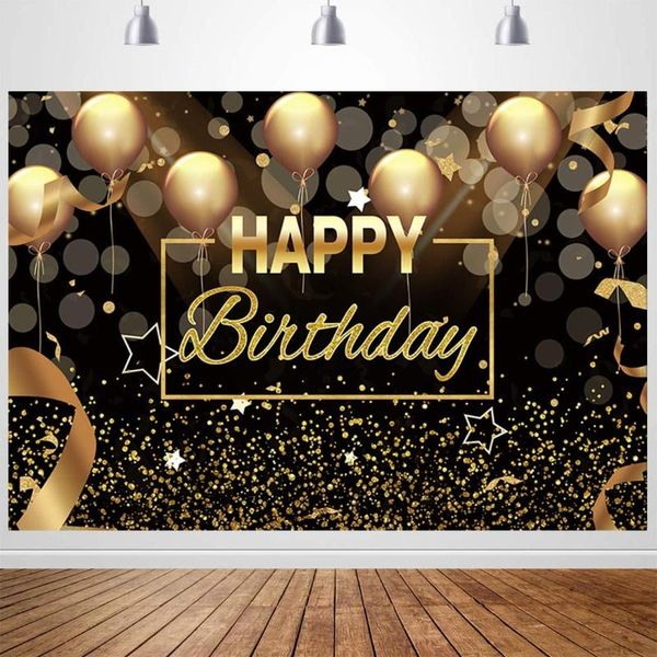 party decoration black gold happy birthday backdrop sparkle glitter golden balloon bokeh circles dots men women decor po banner
party decoration black gold happy birthday backdrop sparkle glitter golden balloon bokeh circles dots men women decor po banner