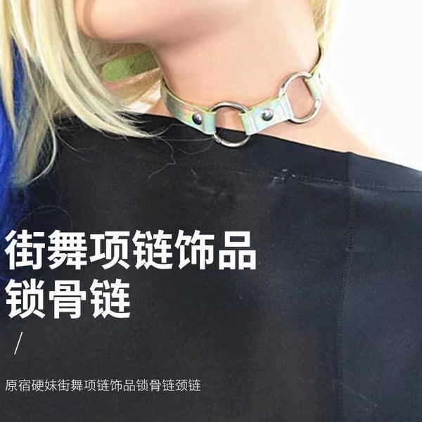punk cat ring collar goth harajuku hard girl hip hop necklace jewelry chain, Silver
punk cat ring collar goth harajuku hard girl hip hop necklace jewelry chain, Silver