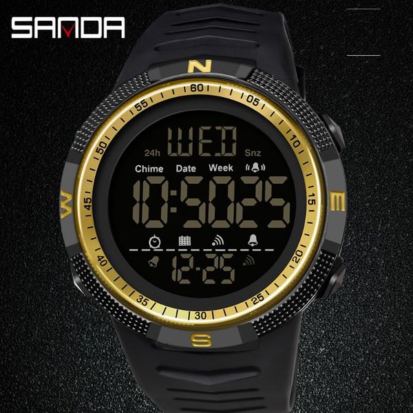 wristwatches military sports watch men's clock fashion brand sanda digital shockproof countdown waterproof hour bracelet 6014, Slivery;brown
wristwatches military sports watch men's clock fashion brand sanda digital shockproof countdown waterproof hour bracelet 6014, Slivery;brown