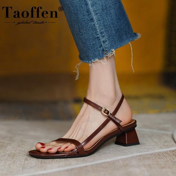 sandals taoffen size 33-40 high heel for women strange fashion cool party wedding summer shoes footwear, Black
sandals taoffen size 33-40 high heel for women strange fashion cool party wedding summer shoes footwear, Black