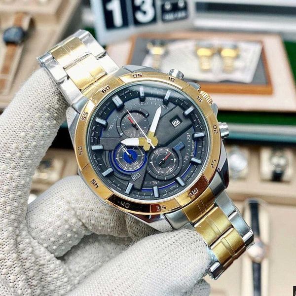 wristwatches fashion business men's watch leisure sport efr-539 steel women's multifunctional calendar digital, Slivery;brown
wristwatches fashion business men's watch leisure sport efr-539 steel women's multifunctional calendar digital, Slivery;brown