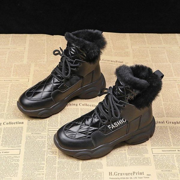 boots winter ladies snow outdoor leisure plus velvet warm cotton high-leather waterproof work ankle, Black
boots winter ladies snow outdoor leisure plus velvet warm cotton high-leather waterproof work ankle, Black