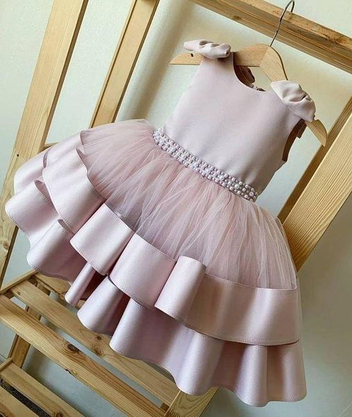 2021 knee length pearls flower girl dresses ball gown satin tulle bow lilttle kids birthday pageant weddding gowns, White;blue
2021 knee length pearls flower girl dresses ball gown satin tulle bow lilttle kids birthday pageant weddding gowns, White;blue