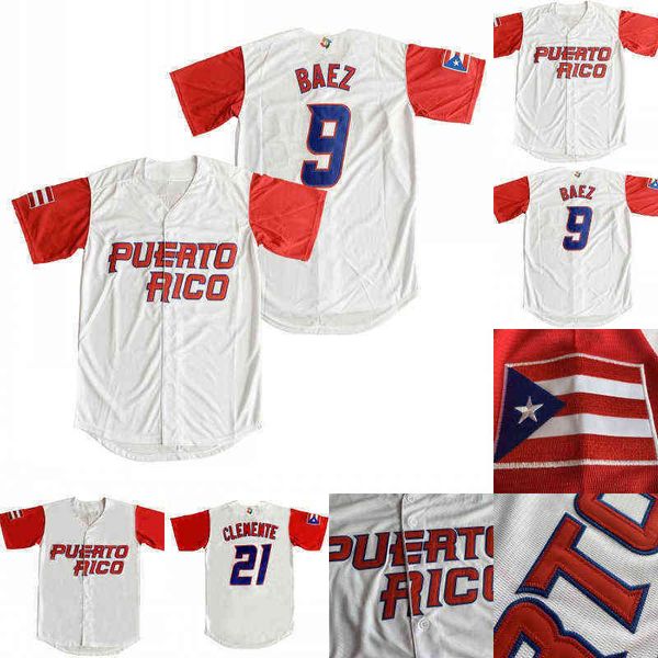 Puerto Rico World Classic Jersey 9 Javier Baez 21 Roberto Clemente 1 Carlos Correa 4 Yadier Molina 15 Carlos Beltr Baseball Jerseys S-XXXL, 15 white 1
Puerto Rico World Classic Jersey 9 Javier Baez 21 Roberto Clemente 1 Carlos Correa 4 Yadier Molina 15 Carlos Beltr Baseball Jerseys S-XXXL, 15 white 1