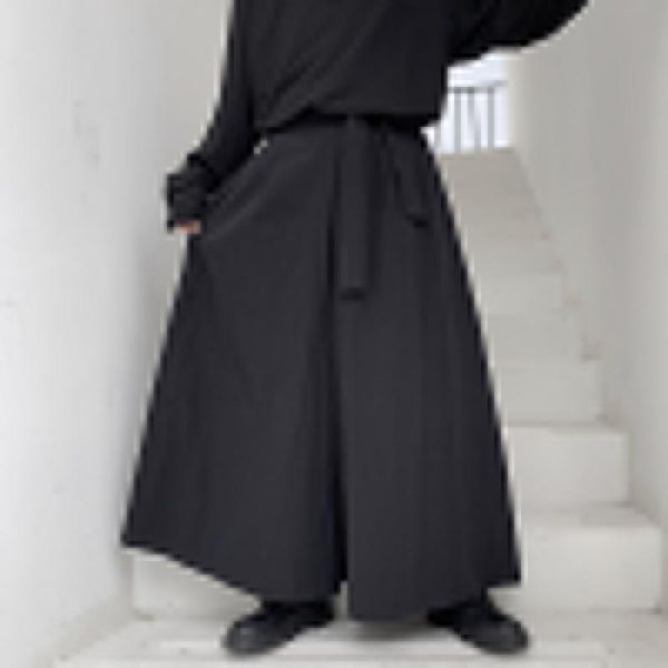 men's pants male women streetwear hip hop punk gothic ribbon harem skirt trouser men japan style loose casual black kimono wide leg pan
men's pants male women streetwear hip hop punk gothic ribbon harem skirt trouser men japan style loose casual black kimono wide leg pan