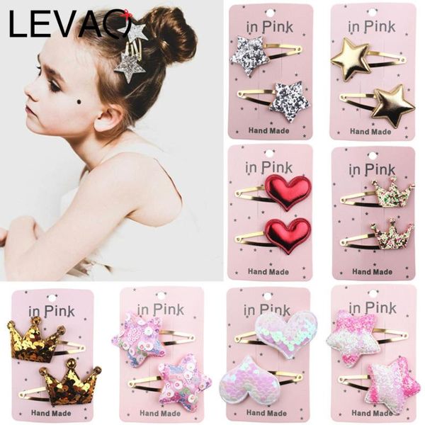 hair accessories levao 2pcs/set lovely children's series clips sequins barrettes alloy pins grips for girls headwear, Slivery;white
hair accessories levao 2pcs/set lovely children's series clips sequins barrettes alloy pins grips for girls headwear, Slivery;white