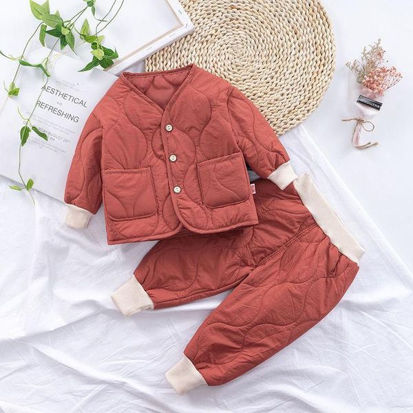 clothing sets girls boys suits coat +pants 2pcs/sets down 2021 thicken winter autumn warm toddler cotton sport home children, White
clothing sets girls boys suits coat +pants 2pcs/sets down 2021 thicken winter autumn warm toddler cotton sport home children, White