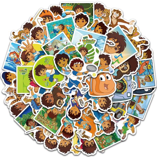 50 pcs mixed skateboard stickers cartoon go diego animation for car lapfridge helmet pad bicycle bike motorcycle ps4 book guitar pvc decal
50 pcs mixed skateboard stickers cartoon go diego animation for car lapfridge helmet pad bicycle bike motorcycle ps4 book guitar pvc decal