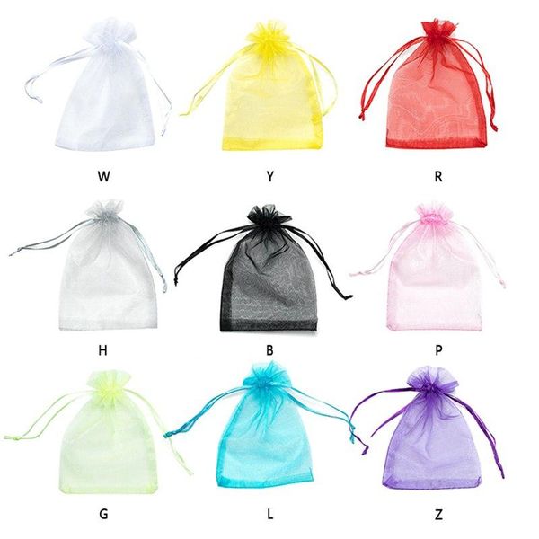 gift wrap 100 pcs organza yarn bags pure color beam mouth mesh bag small packaging transparent
gift wrap 100 pcs organza yarn bags pure color beam mouth mesh bag small packaging transparent