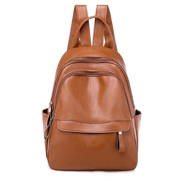 outdoor bags 2021 women leather backpacks high qaulity mochila feminina school for girls solid travel bagpack rucksack female
outdoor bags 2021 women leather backpacks high qaulity mochila feminina school for girls solid travel bagpack rucksack female