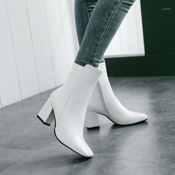 autumn winter classics pu leather retro square toe zipper ankle boots comfortable women footwear white red 33-431, Black
autumn winter classics pu leather retro square toe zipper ankle boots comfortable women footwear white red 33-431, Black