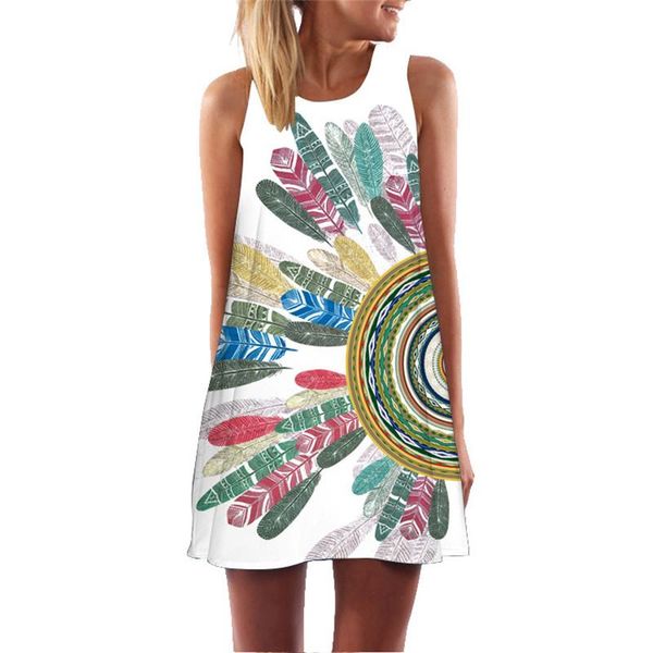 casual dresses women's vintage summer boho dress sleeveless tank vestidos female o neck sundress a line loose beach party, Black;gray
casual dresses women's vintage summer boho dress sleeveless tank vestidos female o neck sundress a line loose beach party, Black;gray
