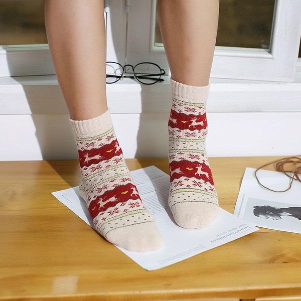 christmas decorations 1pair warm socks striped 3d autumn winter style for woman happy sock
christmas decorations 1pair warm socks striped 3d autumn winter style for woman happy sock