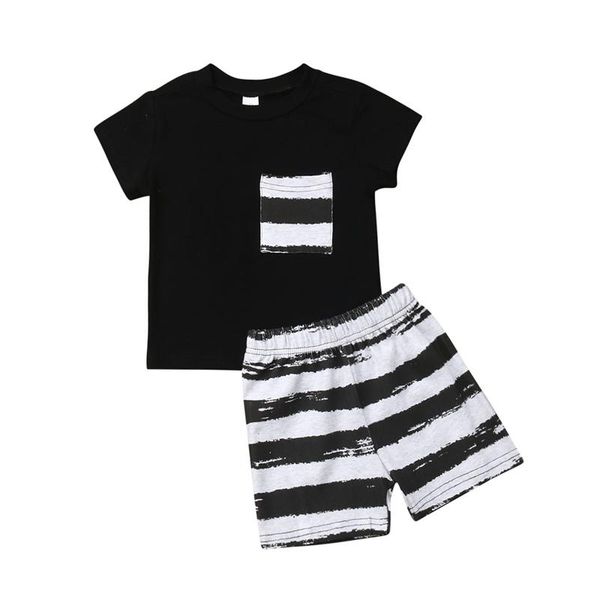 clothing sets baby boy summer striped t-shirt +short pants born clothes infant set casual toddler outfits, White
clothing sets baby boy summer striped t-shirt +short pants born clothes infant set casual toddler outfits, White