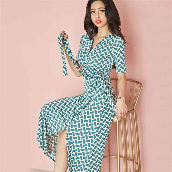 green maxi dress korean ladies summer short loose wrap party dresses for women long clothing 210602, Black;gray
green maxi dress korean ladies summer short loose wrap party dresses for women long clothing 210602, Black;gray