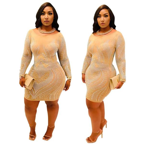 plus size dresses for women party clothing club diamonds mini dress bandage long sleeve bodycon wholesale drop, Black
plus size dresses for women party clothing club diamonds mini dress bandage long sleeve bodycon wholesale drop, Black