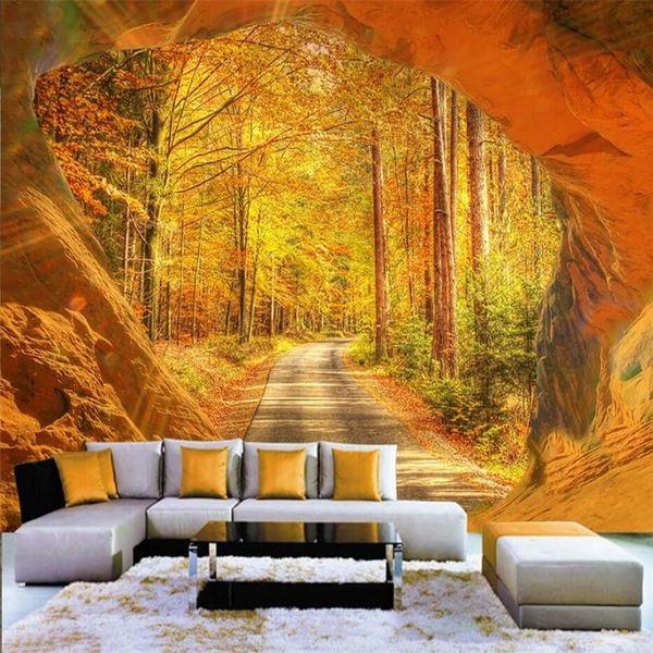 milofi custom 3d wallpaper cave stone wall golden autumn woods three-dimensional large background decorative painting wallpapers
milofi custom 3d wallpaper cave stone wall golden autumn woods three-dimensional large background decorative painting wallpapers