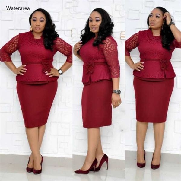 plus size women o-neck three quarter solid color lace patchwork with bodycon skirt suits office lady two-piece set d005 211104, White
plus size women o-neck three quarter solid color lace patchwork with bodycon skirt suits office lady two-piece set d005 211104, White