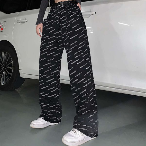 jeans name 2021 women broek korean in dark trend letter printing casual lui drape wide leg right, Blue
jeans name 2021 women broek korean in dark trend letter printing casual lui drape wide leg right, Blue