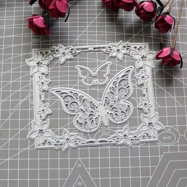 painting supplies rectangular flower frame butterfly diy metal cutting dies for card scrapbooking stencil paper craft template
painting supplies rectangular flower frame butterfly diy metal cutting dies for card scrapbooking stencil paper craft template