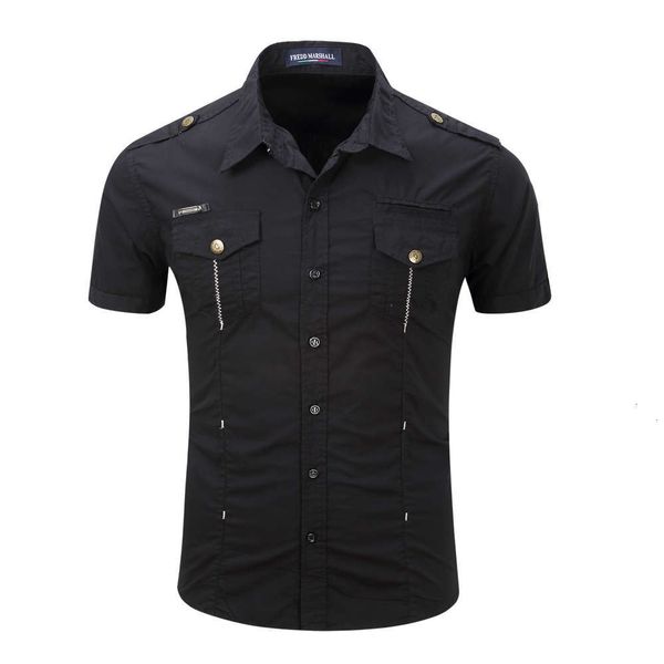 plus size fashion brand mens cotton shirt short sleeve camisa masculina men's clothing casual thin dress shirts s9it, White;black
plus size fashion brand mens cotton shirt short sleeve camisa masculina men's clothing casual thin dress shirts s9it, White;black