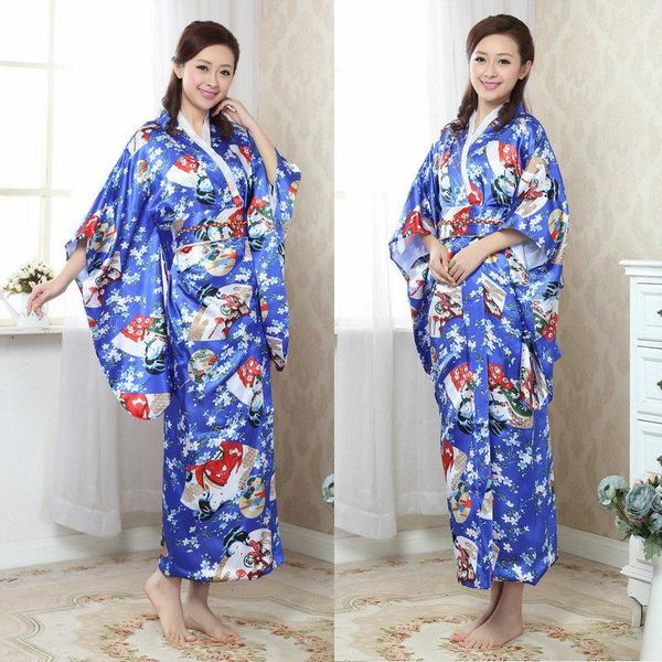 traditional japanese clothing unique flower long kimono japan silk costume blue komono ethnic, Red
traditional japanese clothing unique flower long kimono japan silk costume blue komono ethnic, Red
