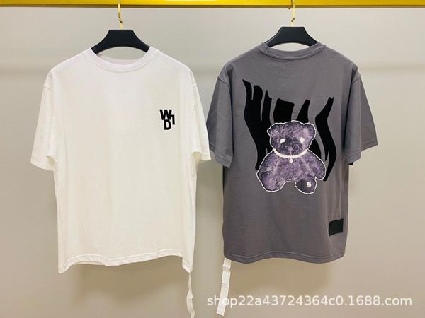 women's t-shirt 2021ss we11done luminous fluorescence bear women tee cotton oversized t-shirts summer clothes for women/men, White
women's t-shirt 2021ss we11done luminous fluorescence bear women tee cotton oversized t-shirts summer clothes for women/men, White