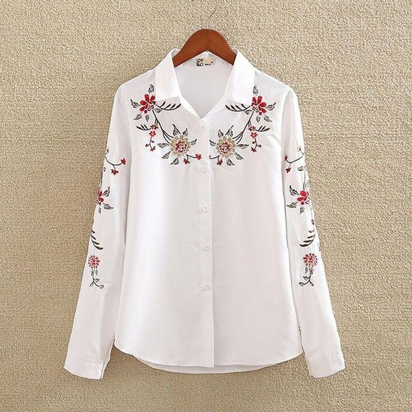 women's blouses & shirts white blouse women cotton linen embroidery floral plus size roupas femininas female clothing woman shirt
women's blouses & shirts white blouse women cotton linen embroidery floral plus size roupas femininas female clothing woman shirt