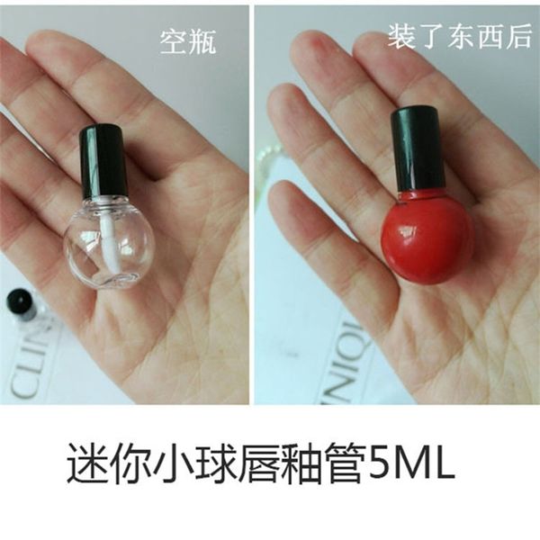 factory small bulb round light glaze lip 5ml color empty tube pet cute mini trial bottle 5g
factory small bulb round light glaze lip 5ml color empty tube pet cute mini trial bottle 5g