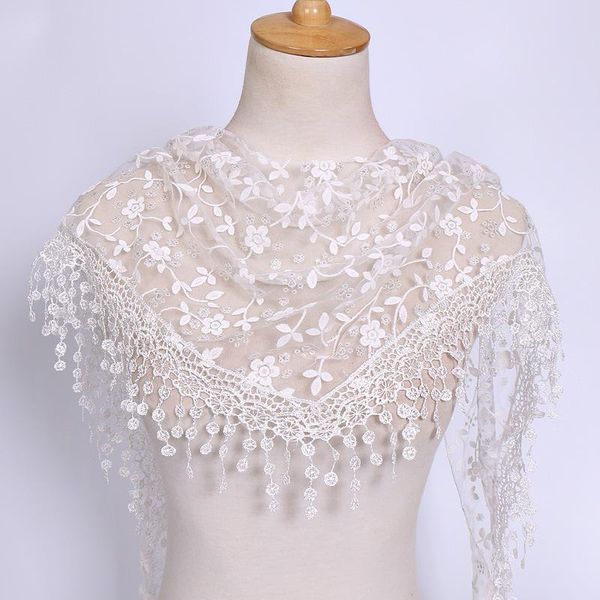 scarves 2021 floral lace triangle scarf tassel shawl female classic casual transparent breathable sunscreen, Blue;gray
scarves 2021 floral lace triangle scarf tassel shawl female classic casual transparent breathable sunscreen, Blue;gray