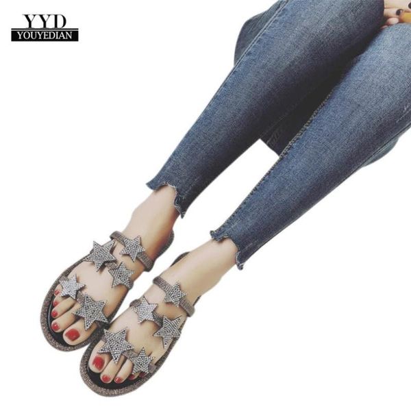 shoes woman women diamond sand beach flat slippers platform wedge five-star sandals chaussure femme talon #a40, Black
shoes woman women diamond sand beach flat slippers platform wedge five-star sandals chaussure femme talon #a40, Black