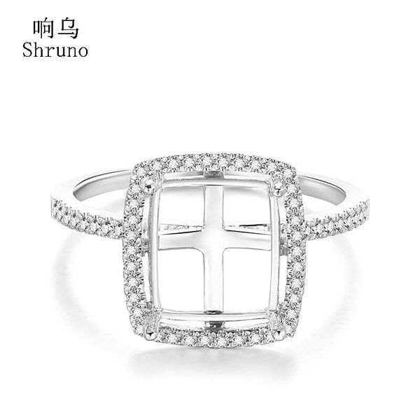 cluster rings solid 14k white gold generous fine jewelry real natural diamonds cushion 8x9mm semi mount ring setting trendy women gift, Golden;silver
cluster rings solid 14k white gold generous fine jewelry real natural diamonds cushion 8x9mm semi mount ring setting trendy women gift, Golden;silver