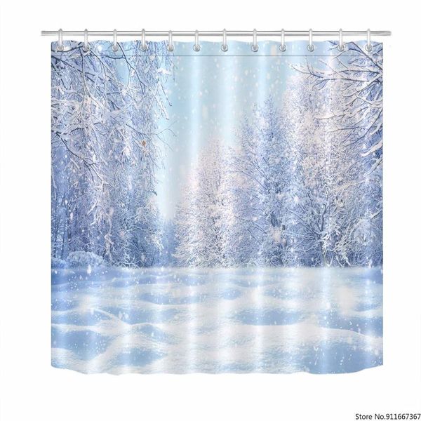 winter shower curtains for bathroom,forest tree snowflake curtain set with 12 hooks,72x78 inch extra long polyester
winter shower curtains for bathroom,forest tree snowflake curtain set with 12 hooks,72x78 inch extra long polyester